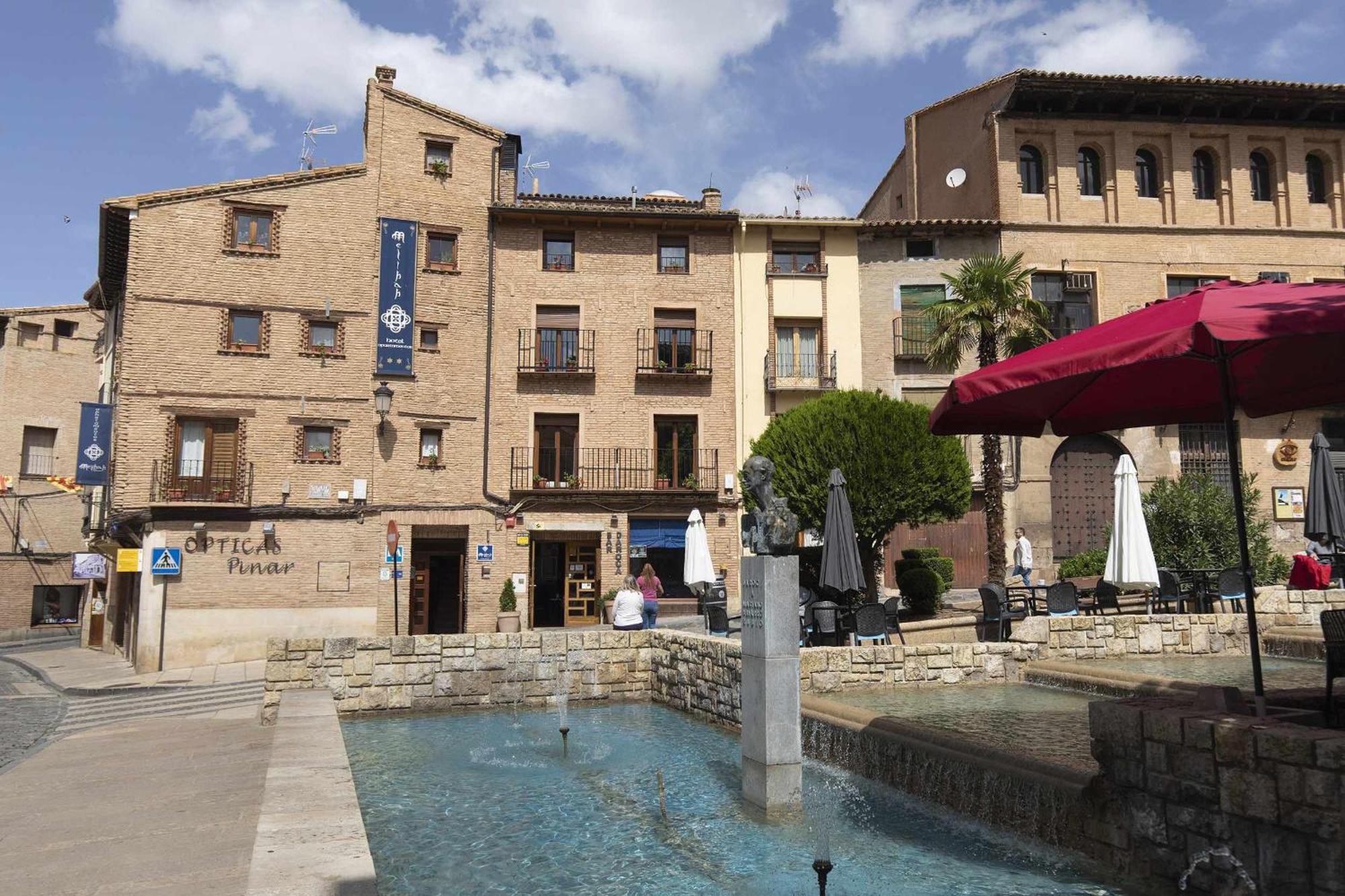 Hotel Apartamentos Melihah Daroca Zewnętrze zdjęcie